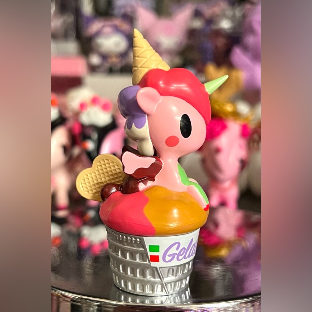 TokiDoki Gelatino Delicious Unicorno Series Collectible Art Figure